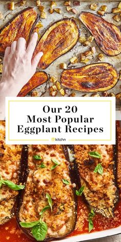 an eggplant recipe with the title our 20 most popular eggplant recipes