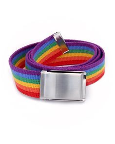 RAINBOW BELT – Cyberspace Shop Casual Multicolor Fabric Belt, Casual Multicolor Adjustable Belt, Allium Duo, Rainbow Belt, Colorful Belt, Pride Christmas, Rainbow Belts, Rainbow Accessories, Nice Clothing