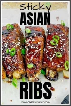 Rib Meat, Asian Sauce, Baked Pork, Rib Recipes