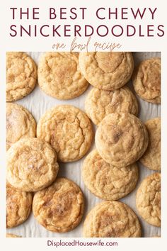 the best chewy snickkerdoodles are easy to make