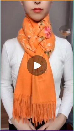 Scarf Ring How To Use A, Scarf Hacks, Style Scarves, Cute Fashion Style, Ways To Tie Scarves