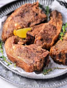 Ninja foodi lamb chops in air fryer directions are here! Tender meat with tons of flavor and a little crisp on the edges. Best lean protein packed dinner.