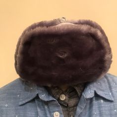 Brand New Faux Fur Hat From Moscow Adjustable Hat With Faux Fur Lining For Fall, Adjustable Hats With Faux Fur Lining For Fall, Casual Faux Fur Winter Hat, Casual Faux Fur Beanie Hat, Casual Faux Fur Hats For Cold Weather, Casual Faux Fur Beanie, Casual Winter Hat With Faux Fur Lining, Fall Hats With Faux Fur Lining And Ear Flaps, Winter Hat With Faux Fur Lining, One Size