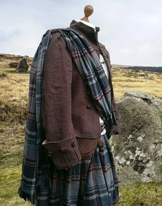 Schotten Plaid 75cm x 2m Scottish Costume, Outlander Style, Celtic Clothing, Kilt Outfits, Warrior Outfit, Highland Games