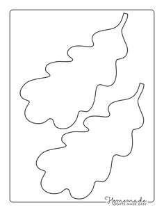 the outline of an acrylic sheet with three leaves on it, in black and white