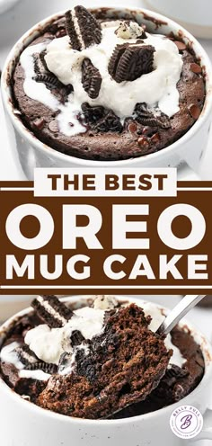 the best oreo mug cake recipe ever