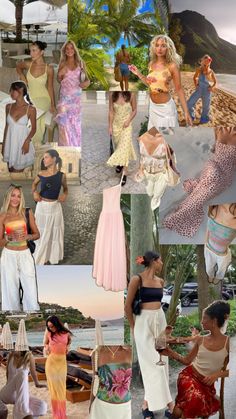 Hawaii Trip Outfits, Hawaiian Outfit Women, Thailand Outfit, Hawaiian Clothing, Coordinates Outfits, Holiday Outfits Summer, Collage Outfits, Honeymoon Style