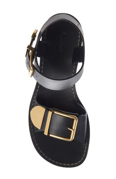 Luxury Leather-lined Sandals For Work, Designer Black Sandals With Textured Sole, Luxury Chic T-strap Sandals With Leather Sole, Luxury T-strap Sandals With Leather Sole For Women, Luxury Leather T-strap Sandals With Removable Insole, Chloe Sandals, Elegant Sandals, Comfort Shoes Women, Ankle Strap Wedges