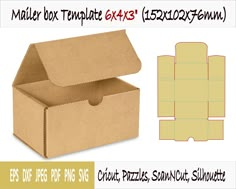 an open cardboard box with the lid cut out and ready to be used as a pizza box