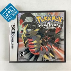 Pokemon Platinum Version - (NDS) Nintendo DS [Pre-Owned] Video Games Nintendo Sinnoh Region, Pokemon Heart Gold, Pokemon Platinum, Pokemon Video Games, Mythical Pokemon, Gold Pokemon, Nintendo Ds Games, Ds Games