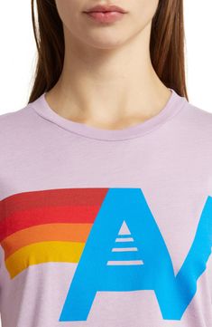 You'll want to live in this supersoft tee emblazoned with a bright Aviator Nation logo and broken down for a vintage feel. 23" length (size Medium) Crewneck Short sleeves 50% cotton, 50% polyester or 50% polyester, 38% cotton, 12% rayon Machine wash, line dry Made in the USA Women's Active & Swim Aviator Nation Logo, Swimming Activities, Aviator Nation, Spirit Wear, Boyfriend Tee, Fabric Gift Bags, Fabric Gifts, Free Fabric, Active Women