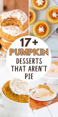 Looking for pumpkin desserts that aren’t pie? This roundup has you covered with everything from pumpkin cookies to cakes and fudge. Easy-to-make recipes with all the cozy fall flavors you love. Save this post for your next autumn baking project! Autumn Baking, Pumpkin Fudge, Pumpkin Sugar Cookies, Pumpkin Ice Cream, Dessert Recipes For Kids, Quick Dessert Recipes, Pumpkin Cake Recipes, Peanut Butter Pumpkin, Pumpkin Desserts