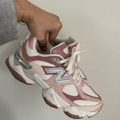 New Balance 9060 In ‘Rose Pink’ In Size 7.5 In Excellent Condition. I Wore These One Time And Not For Long. They Only Got Dirty Sitting In My Entryway (Lots Of Traffic) As Pictured On Right Shoe And Lace. Would Easily Wash. Bottoms Still Clean. Comes From A Smoke Free, Pet Free Home With Quick Shipping. Pink Porsche Taycan, New Balance Shoes 530, Women’s Sneakers, New Balance Shoes 9060, New Balance 9060 Pink, Red New Balance Shoes, Converse Painting, Red New Balance, Pink New Balance