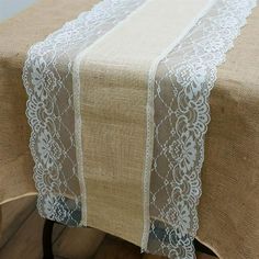 an image of a table cloth with lace on it