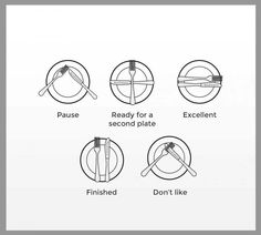 arabic instructions on how to use chopsticks and spoons in different ways, including the