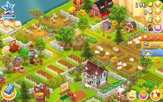 the farm town is shown in this screenshot