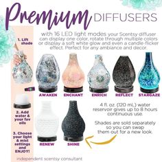 an advertisement with different types of vases and their price label is shown in the bottom right corner