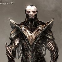 an image of a character from the video game alien hunter