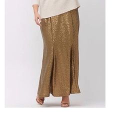 Nwt Long Maxi Style Gold Sequin Skirt From Lane Bryant. Size 16. Absolutely Pristine. Heavy Lining With A Luxurious Feel. This Is A Pull On Skirt. The Fabric Is Thick. Tags: Formal Wedding Sequin Glitter Glamour Nordstrom Bloomingdale's Saks Plus Size Womens Cocktail Elegant Gold Skirt For Fall, Elegant Lined Gold Skirt, Fitted Gold Long Skirt, Gold Lined Long Skirt, Gold Long Skirt For Formal Occasions, Gold Long Lined Skirt, Gold Lined Skirt, Gold Flowy Long Skirt, Gold Formal Skirt