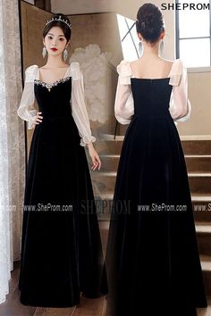 Elegant long black formal dress long sleeved adl118. Click to shop now. Free stable shipping world-wide! Black Floor-length Evening Dress For Winter, Black Long Sleeve Banquet Dress, Black Long Sleeve Dress For Banquet, Winter Long Sleeve Evening Dress, Elegant Long Sleeve Floor-length Dress For Winter, Elegant Long Sleeve Floor-length Winter Dress, Elegant Floor-length Long Sleeve Dress For Winter, Formal Long Sleeve Evening Dress, Formal Long Sleeve Bodycon Dress