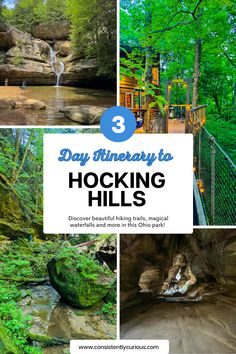 the three day itinerary to hocking hills