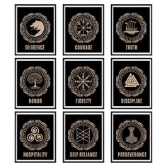 PRICES MAY VARY. FASCINATING VIKING NORWEGIAN WALL DECOR: These ancient signs were used to represent Vikings' gods, beliefs and myths. Let our magical Norse decor for home help you overcome any obstacle in your life DECORATIVE VIKING ART PRINT: Norse Viking home decor is perfect for your Vikings bedroom set, Scandinavian decor, black gothic theme office, or kitchen walls. The Norse Viking pictures are sure to be eye-catching and work well with any style AESTHETIC VIKING WALL ART SET: 9pcs norse Vikings Bedroom, Vikings Poster, Celtic Wall Art, Viking Home Decor, Viking Pictures, Viking Gifts, Mid Century Modern Wall Decor, Art Viking, Viking Decor