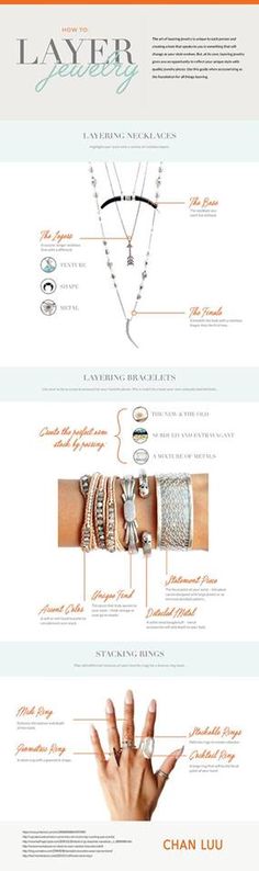 Jewelry Infographic, Layer Jewelry, Premier Jewelry, Jewerly Designs, Trendy Jewerly, Premier Designs Jewelry, Necklace Design, Premier Designs, Chan Luu