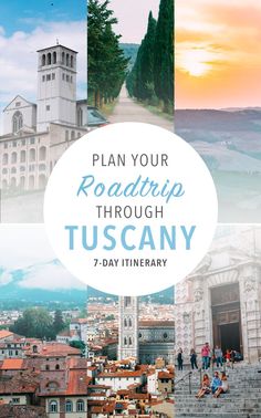 the road trip through tuscany is one of the best things to do in italy