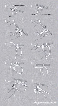 the instructions for how to tie a knot