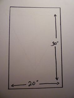 the height of a square is shown in this drawing