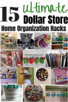 the ultimate dollar store home organization hacks