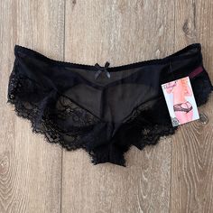 Nwt Heartbreaker Black Panty Size Large Panty Shorts, Cute Pajama Sets, Cute Lingerie, Cute Pajamas, Loose Jeans, Midnight Black, Cheeky Bikinis, Pajama Sets, Sleepwear Women