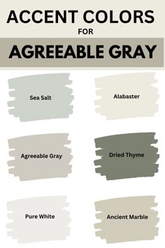 the different shades of gray paint