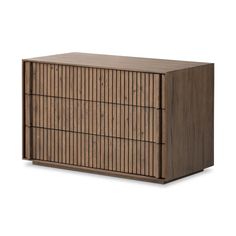 the sideboard is made out of wood