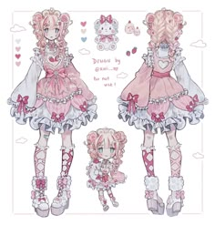 ☁️ 芝芝/ Allie | dying at school,, (@ruii__10) / Twitter Cute Outfits Character Design, Kawaii Outfits Drawing, Outfit Idea Drawing, Kawaii Oc, Cream Roll, Kawaii Characters, Kawaii Illustration, Strawberry Cream, 캐릭터 드로잉