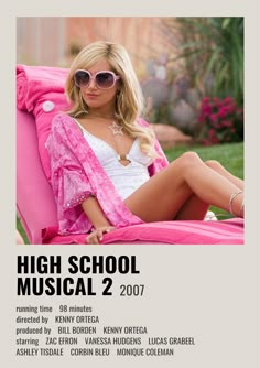 the poster for high school musical 2