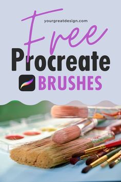 Free Procreate Brush List Procreate Tutorial