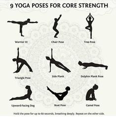 the yoga poses for core strength