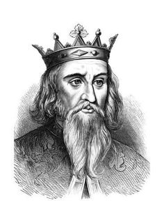 an old drawing of king henry the first