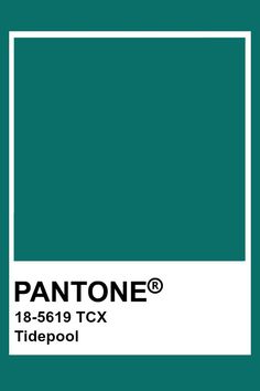 the pantone green color is shown in this image, it's very dark