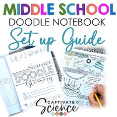 the middle school doodle notebook set up guide