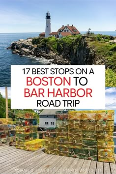 the best stops on a boston to bar harbor road trip