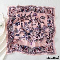 Color: Pink Stevie Nicks Concert, Satin Head Scarf, Neck Scarfs, Silk Scarfs, Ladies Head Scarf, Concert Fit, Tie Hair, Silk Style, Bag Summer