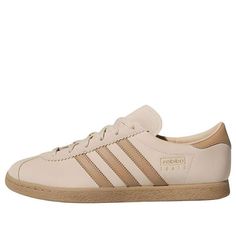 adidas originals Stadt Shoes 'Cream Tan' JI1886 Adidas Cream Leather Sneakers, Cream Leather Adidas Sneakers, Retro Beige Sneakers For Streetwear, Adidas Cream Sneakers With Gum Sole, Adidas Cream Sneakers With Laces, Adidas Vintage Sneakers For Sports, Retro Adidas Leather Sneakers With Logo, Retro Cream Sneakers With Rubber Sole, Adidas Vintage Lace-up Sneakers