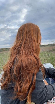 Redhair Girls Aesthetic, Long Red Hair Natural, Natural Ginger Hair Color, Ginger Hair Aesthetic, Long Ginger Hair, Ginger Hair Girl, 2a Hair, Cheveux Oranges, Better Than The Movies