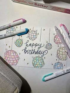 #BEAUTY ,#REALATIONSHIPS #Fashion #Outfits #SUMMER Outfits #Animals Disco Ball Birthday Cards, Birthday Cards Easy Simple, Cute Diy Bday Cards, Cute Birthday Cards Ideas, Disco Ball Birthday Card, Sweet Sixteen Card Ideas, Cute Birthday Cards For Best Friend Diy, 18th Bday Card Ideas, Birthday Card Ideas Best Friend