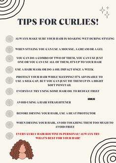 Hey there! Here's some tips for curly hair Hope you find it helpful, if so, leave a comment or a like! Curly Hair Journey Tips, Haircare Routine For Curly Hair, What Direction To Curl Your Hair, Haircare Routine Curly Hair, How To Get My Curly Hair Back, How To Get Curly Hair Back, Curly Hair Training, How To Get Really Curly Hair, Curly Hair Tricks