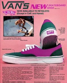 Stacy Peralta, Vans Skateboard, Old School Skateboards, Vintage Skateboards, Summer Bedroom, Tenis Vans, Vintage Skate, Desain Editorial, Skateboard Shoes