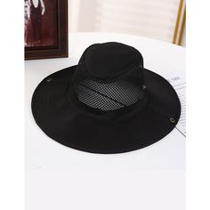 Season:Spring   Fall,Summer; Gender:Men's; Quantity:1pcs; Style:Casual,Stylish; Hats Category:Hiking Hat,Boonie hat,Fishing Hat,Sun Hat,Bucket Hat; Occasion:Holiday,Outdoor clothing,Going out,Daily; Material:Cotton; Function:UV Sun Protection,Sunscreen; Pattern:Plain; Design:Wide Brim,Mesh; Front page:FF; Listing Date:04/12/2023 Casual Hats, Boonie Hat, Hiking Hat, Mens Bucket Hats, Daily Holidays, Fishing Hat, Stylish Hats, Outdoor Clothing, Casual Stylish