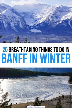 The things to do in Banff in winter are the perfect combination of adventurous thrill and winter wonderland! And lucky for you, there’s an endless number of Banff winter activities to have you swooning over this Canadian Rockies gem. So, whether you’re planning a Banff Christmas or a Banff winter trip, this guide has the best of what to do in Banff in winter to help you plan an unforgettable trip. Banff Canada Winter, Canada Winter, Pictures Winter, Winter Things, Instagrammable Places, Lake Louise